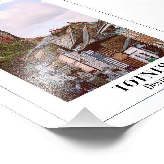 Totnes, Devon Foto Afdruk (Hoek)