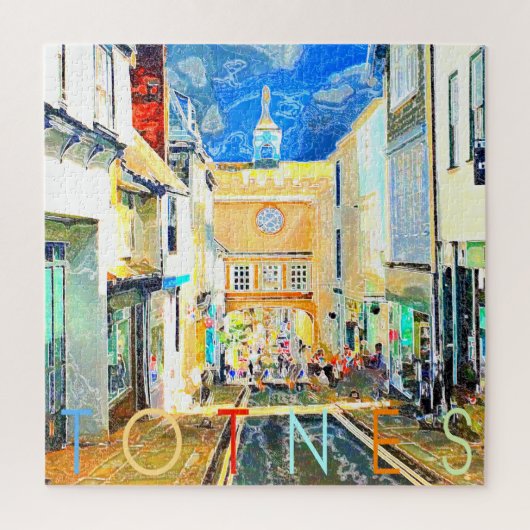 Totnes, Devon, Verenigd Koninkrijk Legpuzzel (Verticaal)