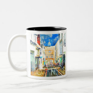 Totnes Tweekleurige Koffiemok