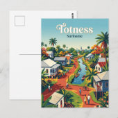Totness Suriname Briefkaart (Voorkant / Achterkant)