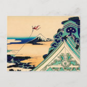 Toto Asakusa Honganji door Katsushika Hokusai Briefkaart (Voorkant)