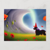 Toto kijkt naar de Golf in een Briefkaart van het  (Voorkant)