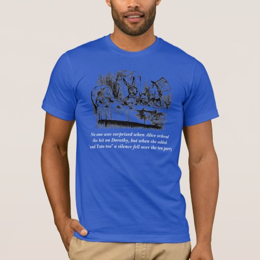Toto kwam uit Alice (in Wonderland) T-Shirt (Voorkant)