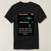 Toto Radio met Michael tijdens Abu Dhabi GP 2021 e T-shirt (Design voorkant)