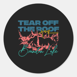 Totr Tear Off The Roof Merch Tour V2 Brandon Lake Ronde Sticker