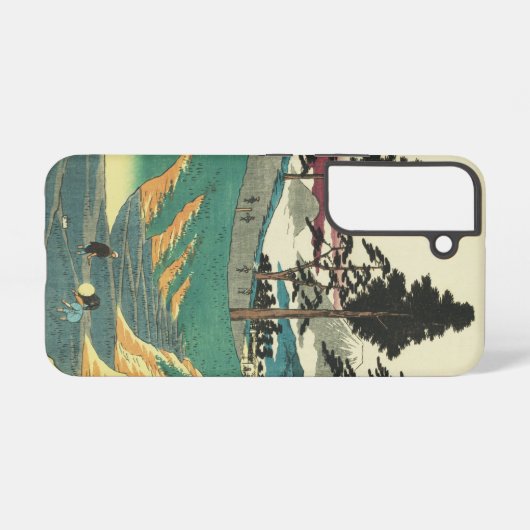Totsuka, Japan:  afdrukken van Ukiyo-e Woodblock Samsung Galaxy Hoesje (Achterkant horizontaal)