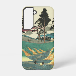 Totsuka, Japan: Oude Ukiyo-e Houtsnedeprent Samsung Galaxy Hoesje