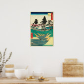Totsuka, Japan: Oude Utagawa-houtsnede Poster (Keuken)