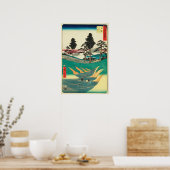Totsuka, Japan:  Utagawa Woodblock Print (Keuken)