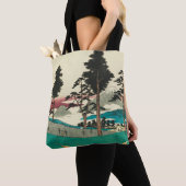 Totsuka, Japan: Woodblock Print Tote Bag (Dichtbij)