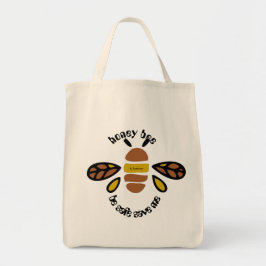 Tottebag honey bee tote bag