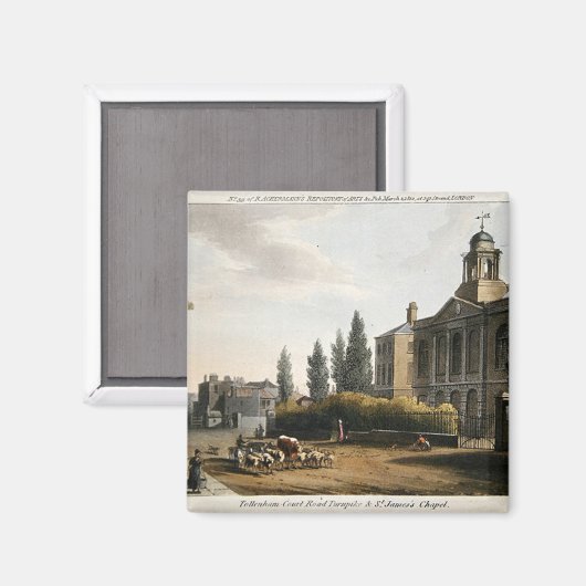 Tottenham Court Road Turnpike Magneet (Voorkant / Achterkant)