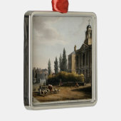 Tottenham Court Road Turnpike Metalen Ornament (Rechts)