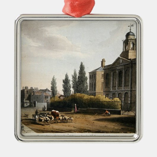 Tottenham Court Road Turnpike Metalen Ornament (Voorkant)