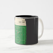 Tottenham Lucas Moura Late Goal Book Hoesje Poster Tweekleurige Koffiemok (Voorkant rechts)