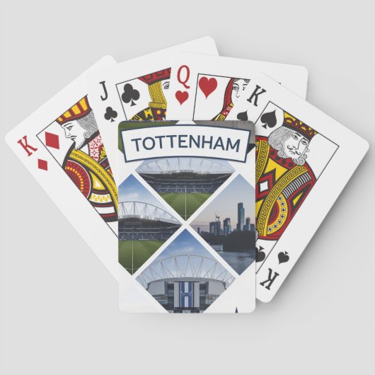 Tottenham Pocker Card Pokerkaarten (Achterkant)