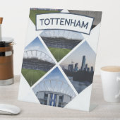 tottenham reclamebord met voetstuk (Insitu)
