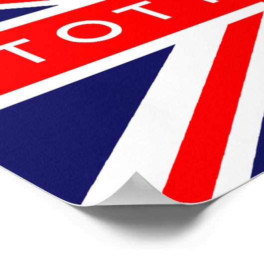 Tottenham UK Flag Poster (Hoek)