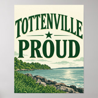 Tottenville Staten Island NYC Trots Poster