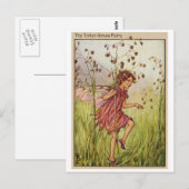 Totter-Grass Fairy Briefkaart (Voorkant / Achterkant)