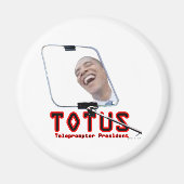 TOTUS - Obama - Het Teleprompter President Magneet (Voorkant)