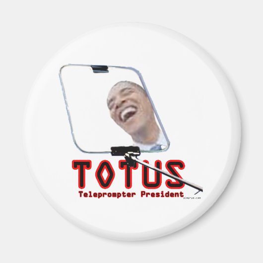 TOTUS - Obama - Het Teleprompter President Magneet (Voorkant)