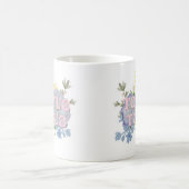 Totus Tuus Catholic Marian Floral Mug Koffiemok (Center)