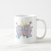 Totus Tuus Katholieke Mariabloemenmok