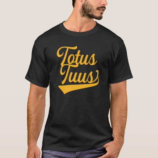 Totus Tuus Marian Consecration JPII Paus John Paul T-shirt (Voorkant)