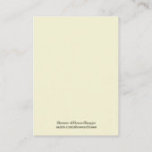 Totus Tuus Prayer Pope St. Johannes Paulus II Heil Visitekaartje (Achterkant)