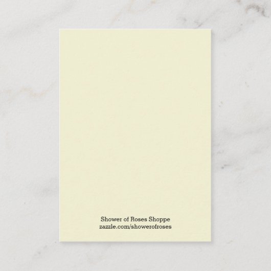 Totus Tuus Prayer Pope St. Johannes Paulus II Heil Visitekaartje (Achterkant)