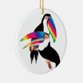 Tou Toucans Keramisch Ornament (Rechts)