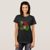 Toucaanse en tropische flora 4 t-shirt (Voorkant volledig)
