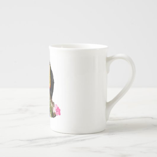 Toucan 1 porselein kop (Rechts)