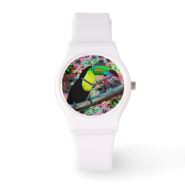 Toucan 4 Horloge & Numeral Opties (Voorkant)