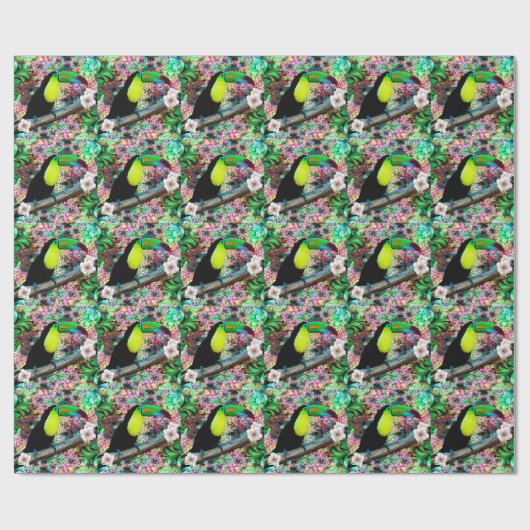 Toucan 4 Wrapping Paper Cadeaupapier (Vlak)