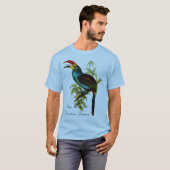 Toucan  afbeelding door John Gould T-shirt (Voorkant volledig)