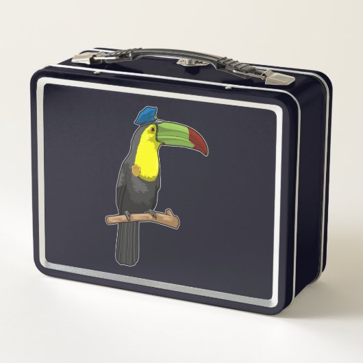 Toucan als politieagent (Achterkant)