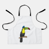 Toucan als politieagent schort (Voorkant)