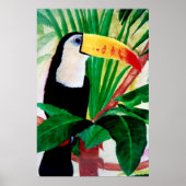 Toucan Amazon Oerwoud Exotic Wildlife Bird Poster (Voorkant)