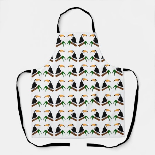 Toucan Apron Schort (Voorkant)