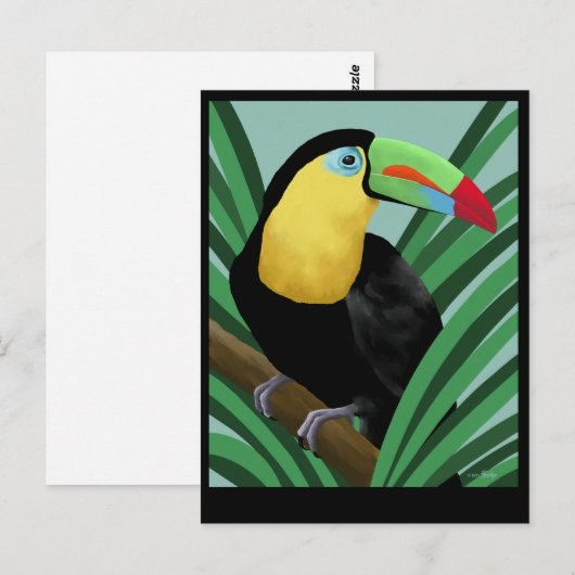 Toucan Art Briefkaarten (Voorkant / Achterkant)