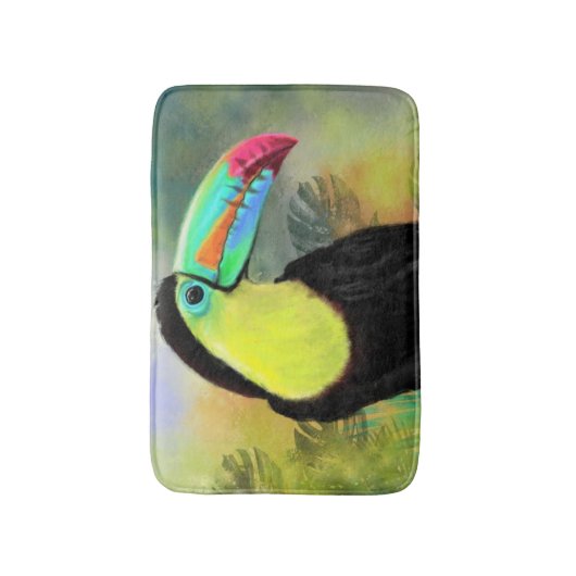 Toucan badmat (Voorkant Verticaal)