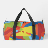 Toucan Beak Abstract Duffel Bag Plunjezak (Achterkant)