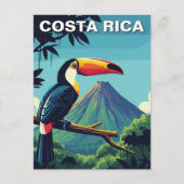 Toucan bij Arenal Vulkaan Costa Rica Reizen Briefkaart (Voorkant)