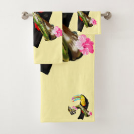 Toucan Bird Bath Towells Toco Your Colors Bad Handdoek