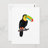 TOUCAN BIRD BRIEFKAART (Voorkant / Achterkant)