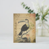  Toucan Bird Briefkaart (Staand voorkant)