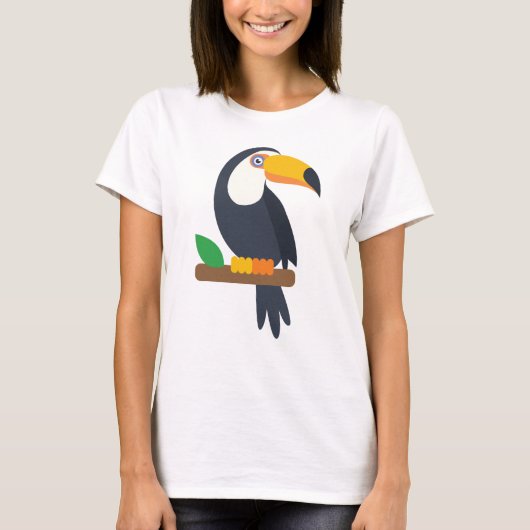 Toucan Bird - Cute Toucan T-shirt (Voorkant)