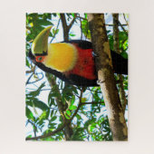 Toucan Bird Jigzaag Puzzle Legpuzzel (Verticaal)